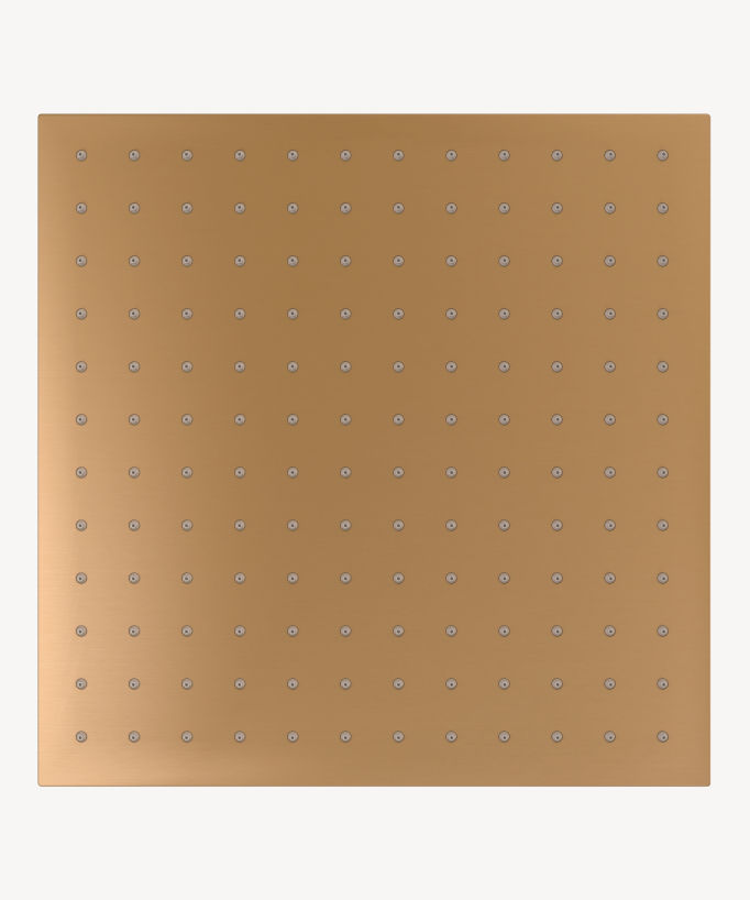 Ceiling Mounted Concealed Thermostatic Shower System Rose Gold - Sirius