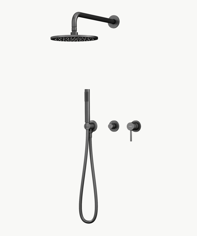 3-Hole Concealed Shower Column - Corbeau
