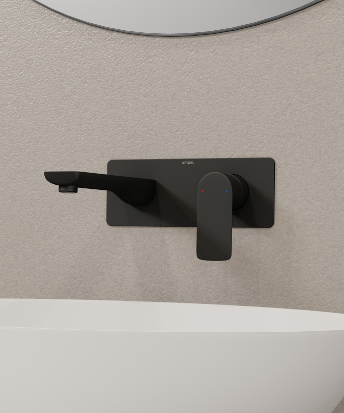 Wall-Mounted Basin Mixer Tap - Nunki
