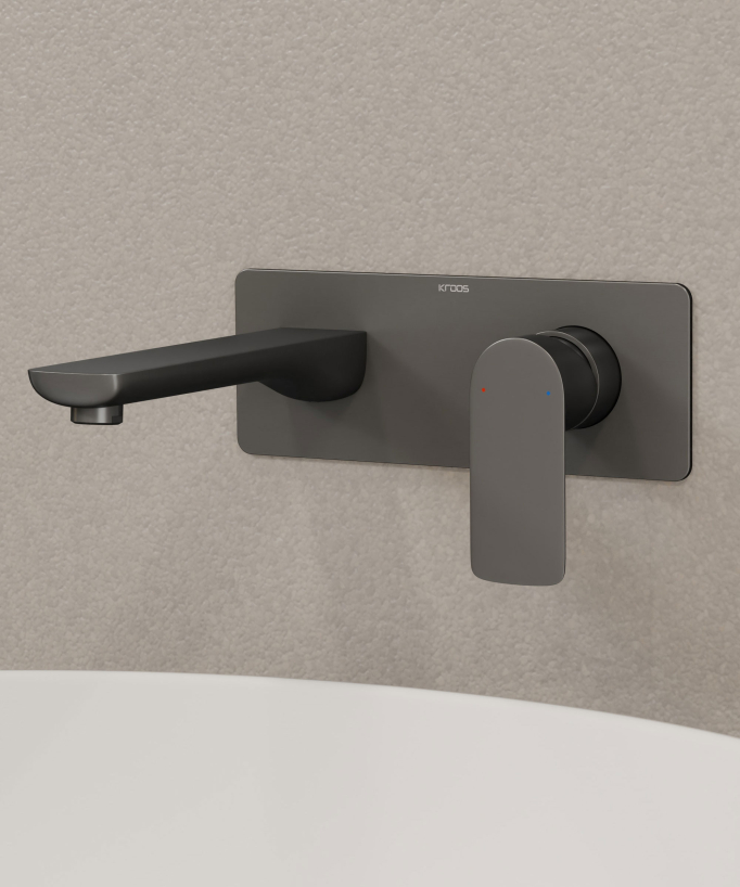 Wall-Mounted Basin Mixer - Nunki