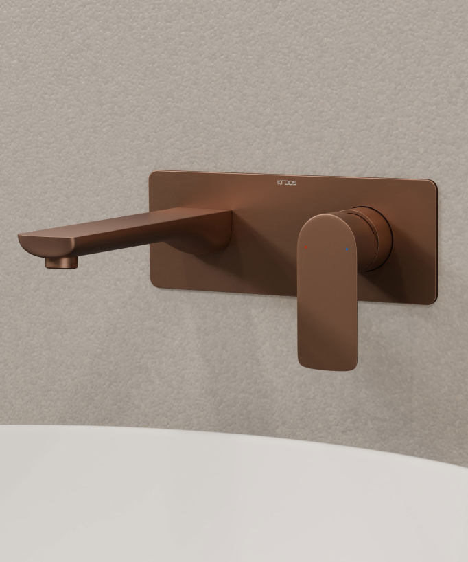 Wall-Mounted Basin Mixer - Nunki