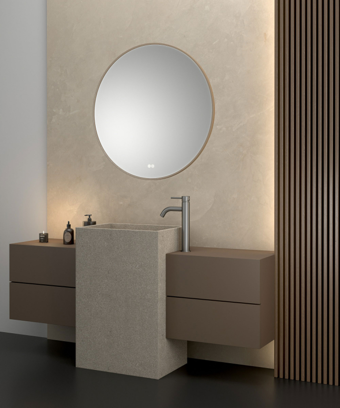 Tall Basin Mixer Tap, Gunmetal - Corbeau