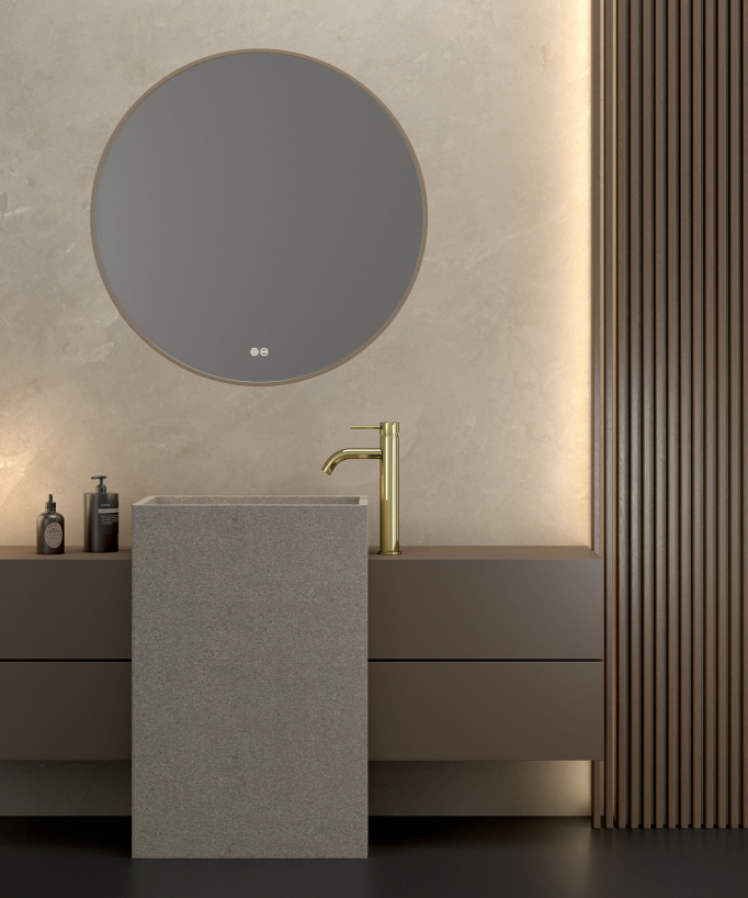 Tall Basin Mixer Tap, Gold - Corbeau