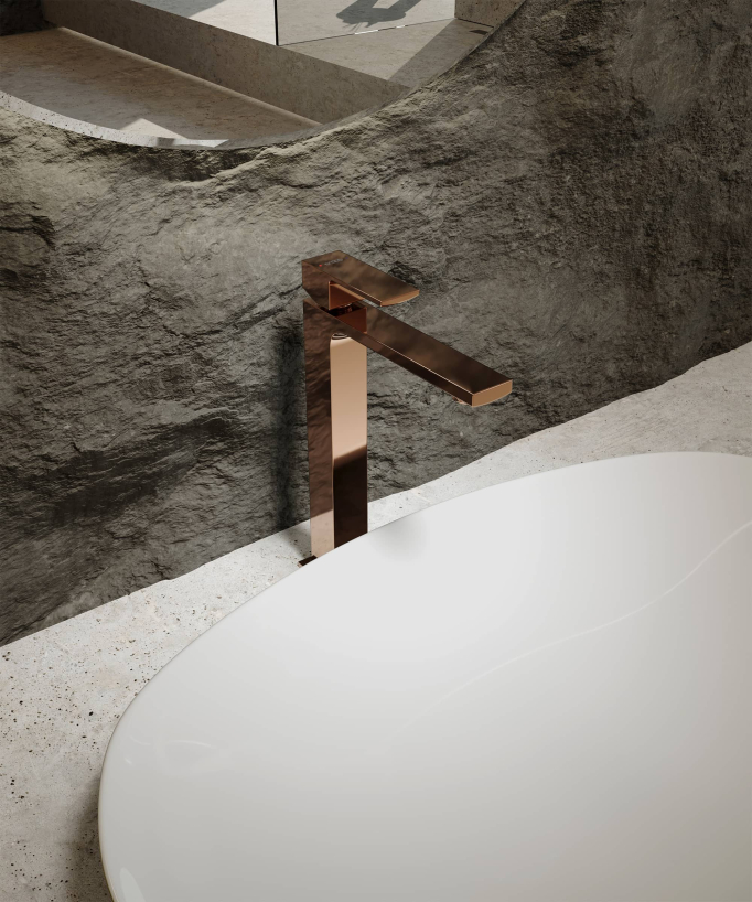 Tall basin mixer tap – Sirius