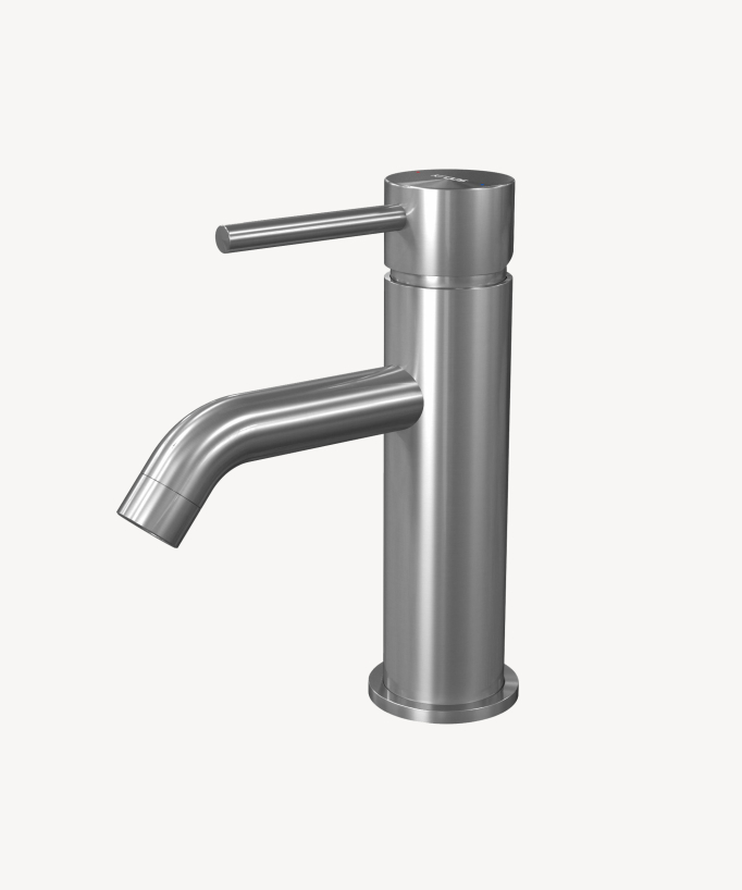 Basin Mixer Tap, Brushed Nickel - Corbeau