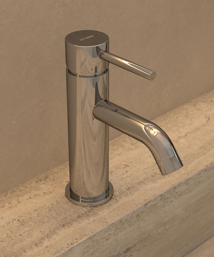 Basin Mixer Tap, Chrome - Corbeau