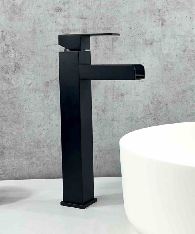 Tall Waterfall Basin Mixer Tap - Alnair