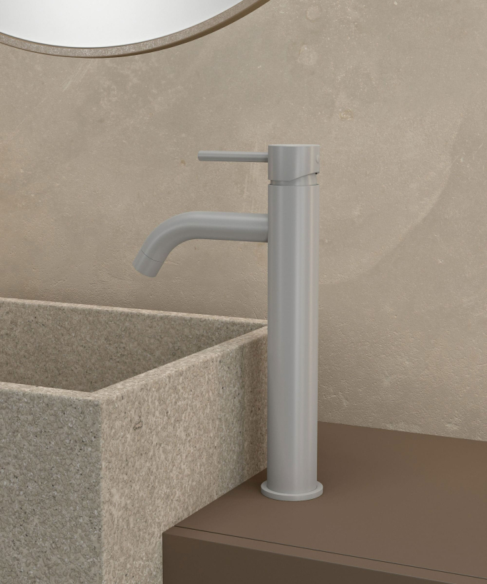 Tall Basin Mixer Tap, White - Corbeau