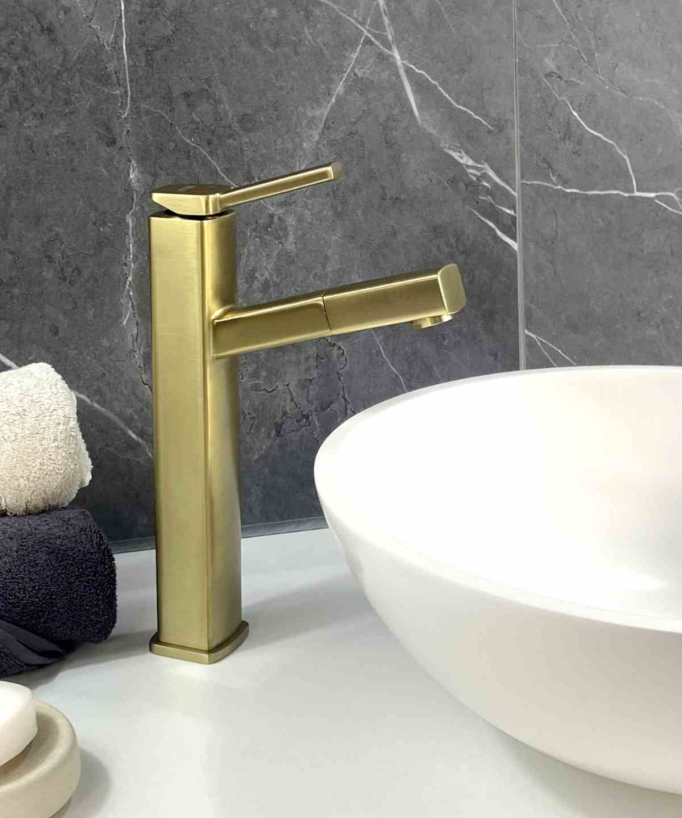 Basin Mixer Tap with Pull-out Spout - Graffias