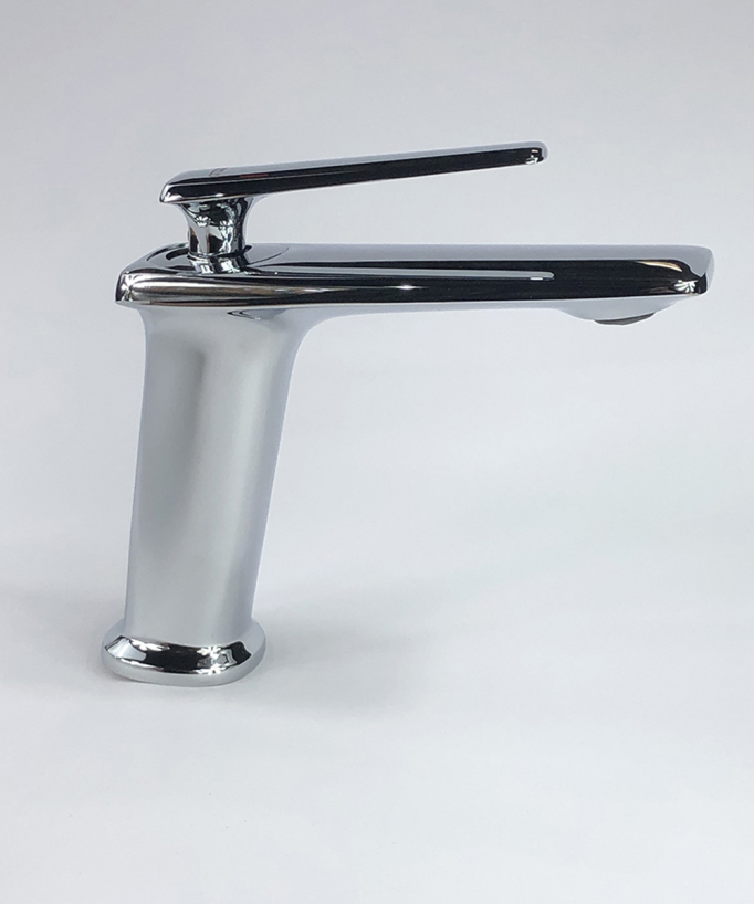 Basin Mixer Tap, Chrome - Brittia