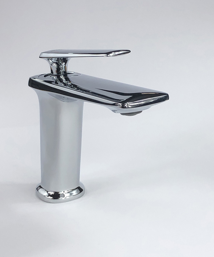 Basin Mixer Tap, Chrome - Brittia