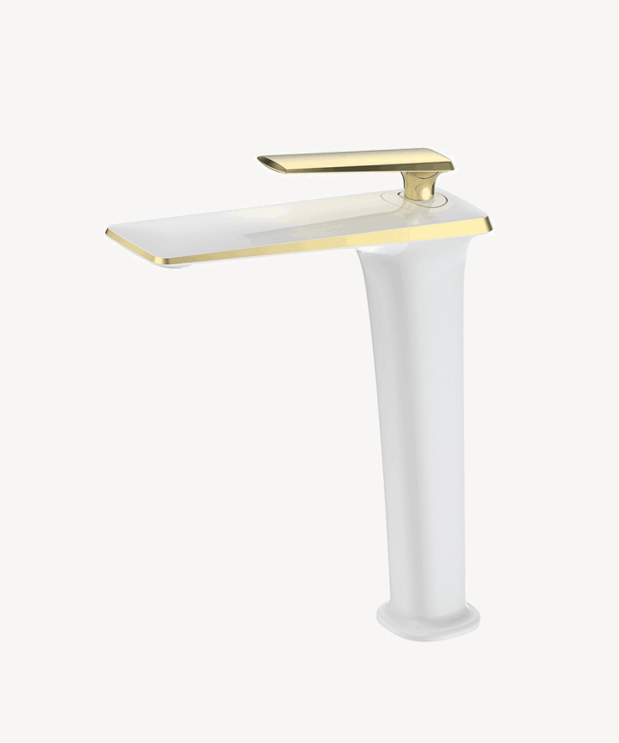 Tall Mixer Tap for Countertop Basins - Brittia