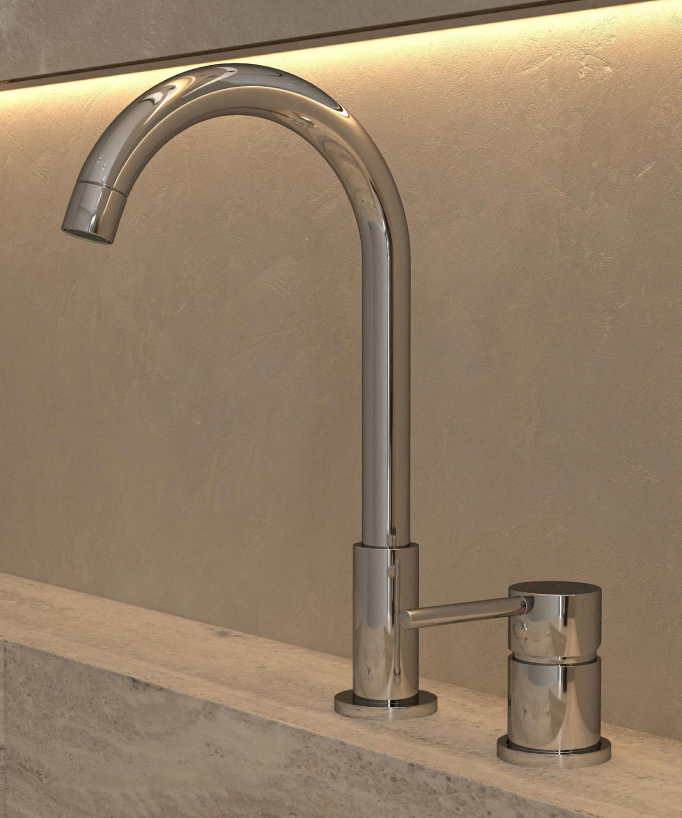 2-Hole Basin Mixer Tap - Corbeau
