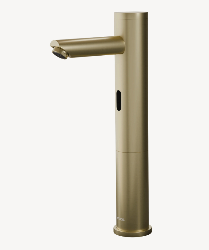 Automatic Basin Mixer Tap, Brushed Gold - Pula