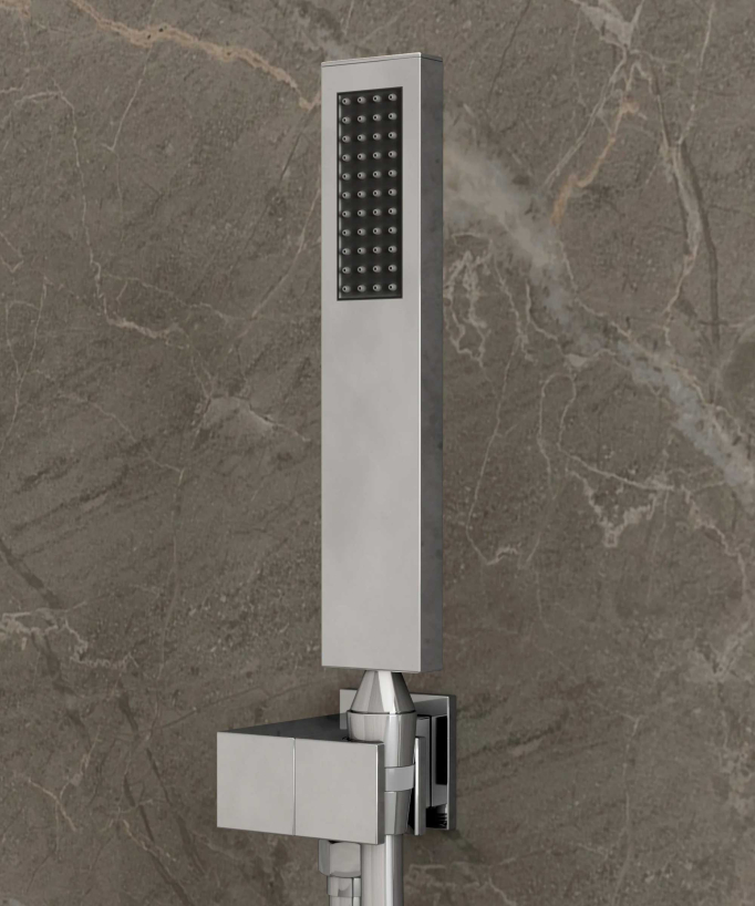 Concealed Bath Mixer - Chrome - Thilia