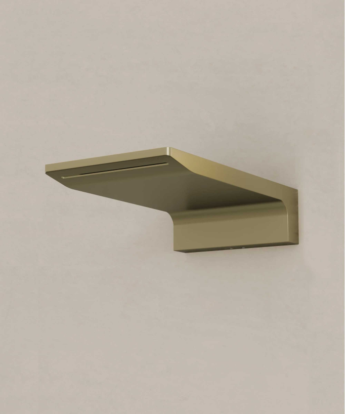 Concealed Bath Mixer - Brushed Gold - Thilia