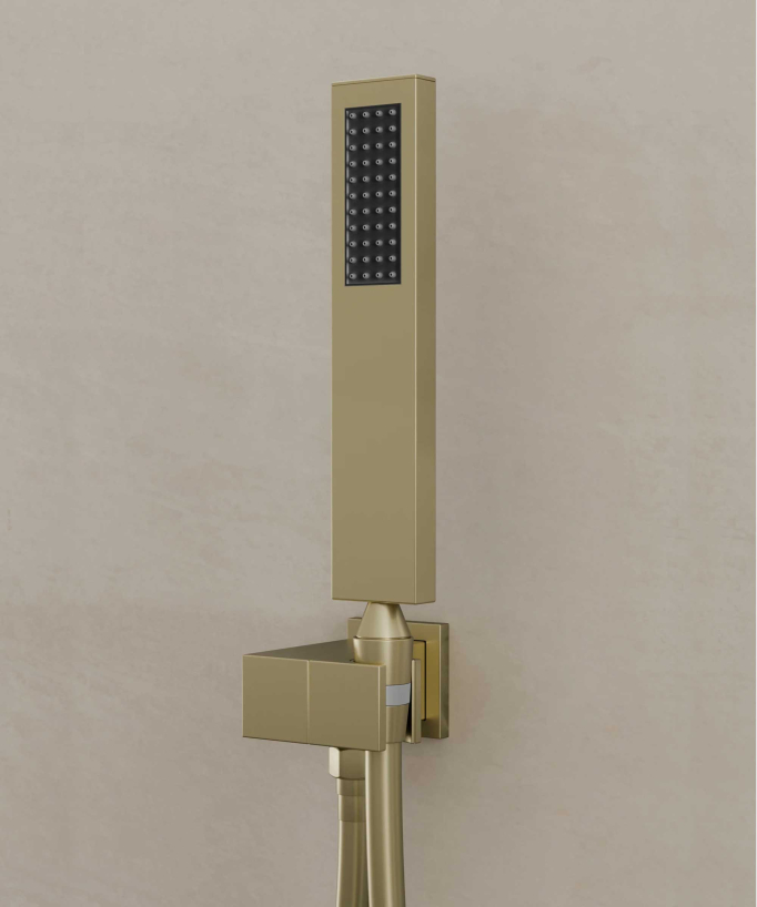 Concealed Bath Mixer - Brushed Gold - Thilia