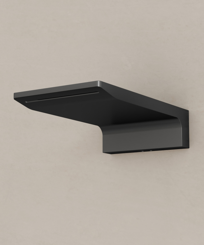 Concealed Bath Mixer - Gunmetal - Thilia