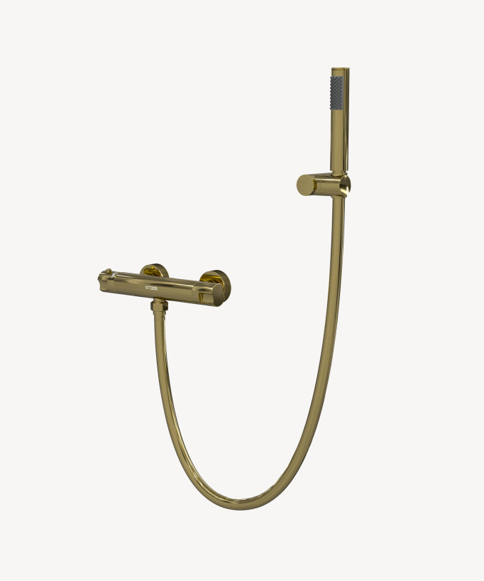 Wall-Mounted Thermostatic Shower Mixer - Corbeau