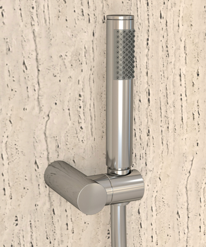 Wall-Mounted Thermostatic Shower Mixer - Chrome - Corbeau