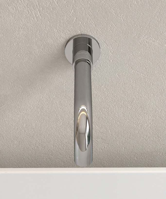 Concealed Thermostatic Bath Mixer - Chrome - Corbeau