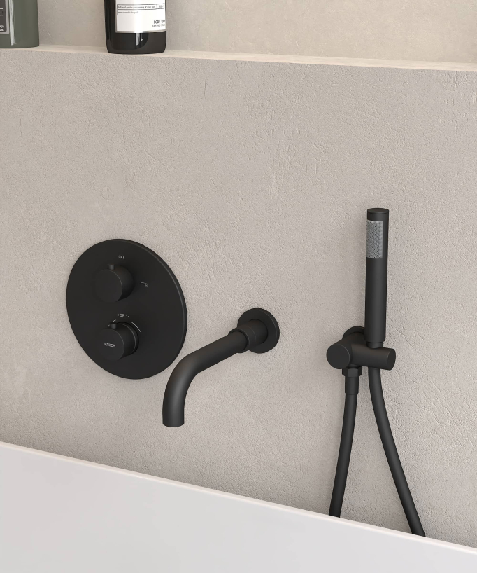 Concealed Thermostatic Bath Mixer - Corbeau