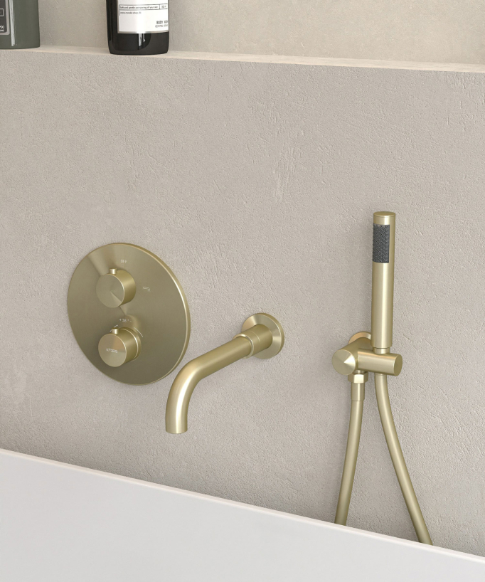 Concealed Thermostatic Bath Mixer - Corbeau