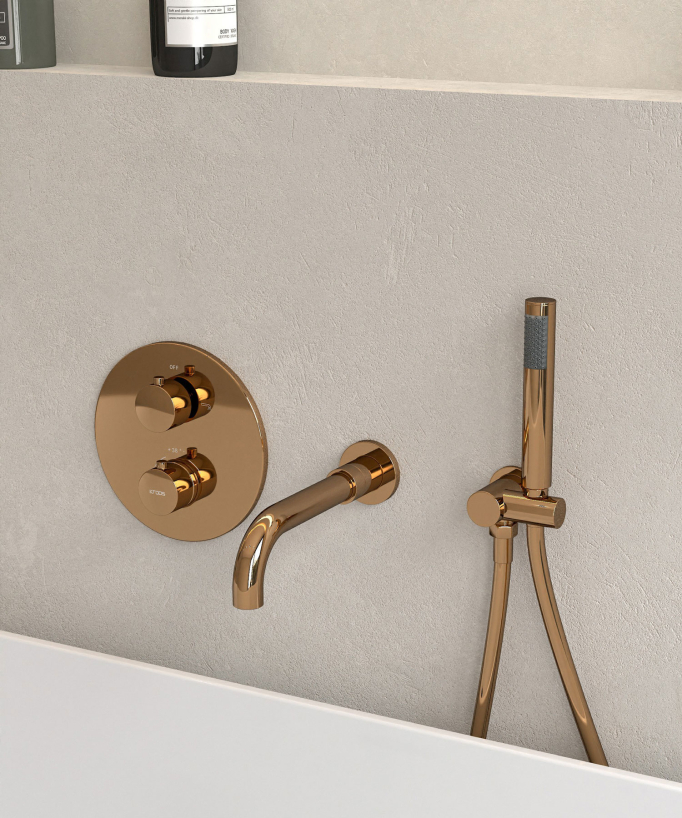 Concealed Thermostatic Bath Mixer - Corbeau
