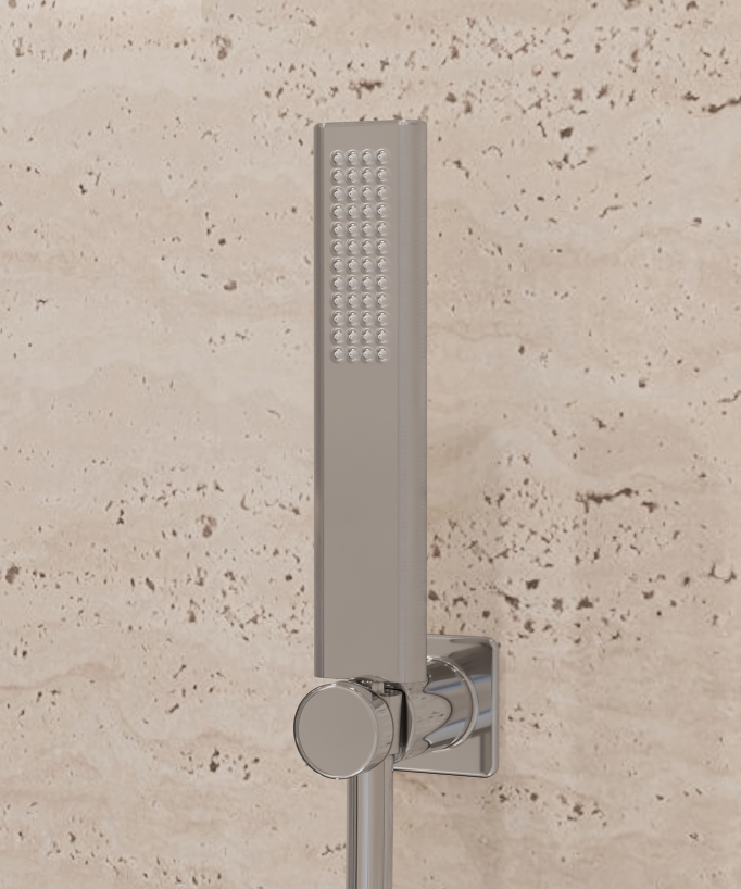 Wall-mounted shower mixer chrome - Fiumina