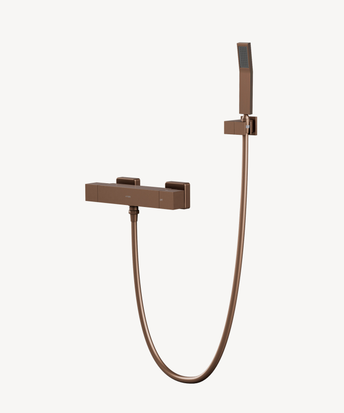 Wall-mounted thermostatic shower mixer tap – Sirius