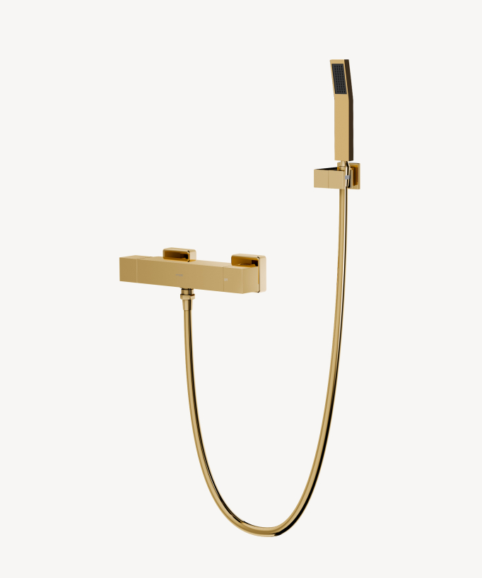 Wall-mounted thermostatic shower mixer tap – Sirius