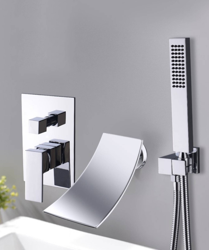 Concealed Waterfall Bath Tap - Matera