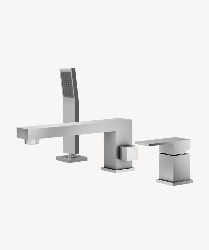 3-Hole Deck-Mounted Bath-Shower Mixer - Sirius