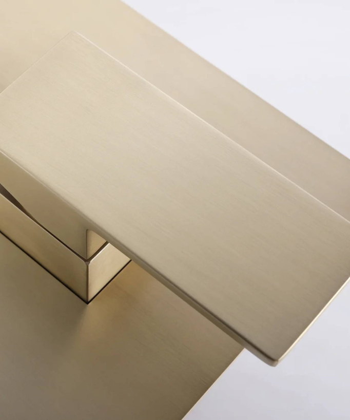 Concealed Waterfall Bath Tap - Brushed Gold - Matera