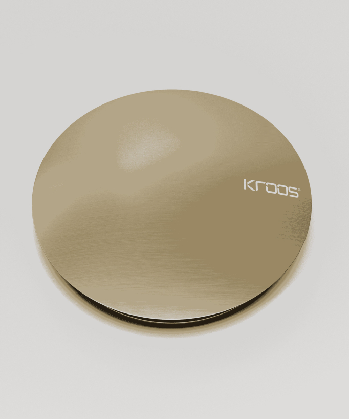 Basin Waste - Brushed Gold - Slotted