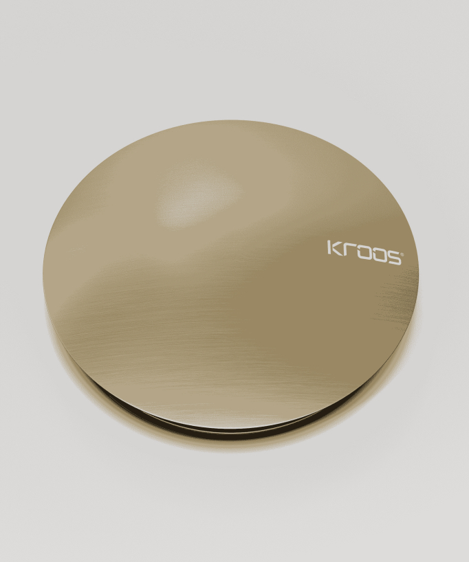 Basin Waste - Brushed Gold - Unslotted