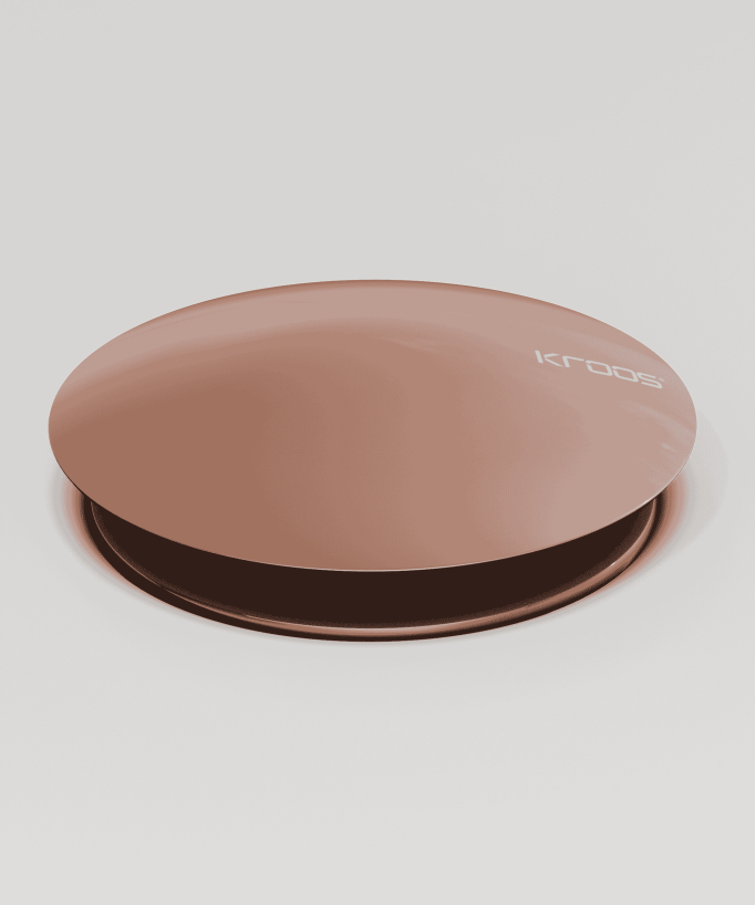 Basin Waste - Rose Gold - Slotted