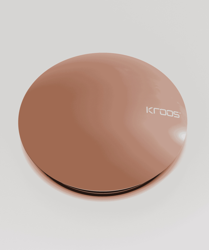 Basin Waste - Rose Gold - Slotted