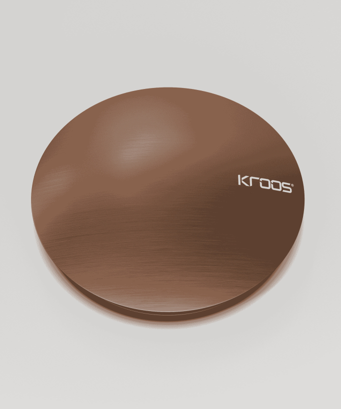 Basin Waste - Brushed Rose Gold - Slotted