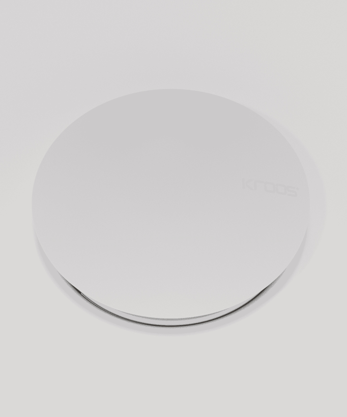 Click-Clack Basin Waste - White - Slotted
