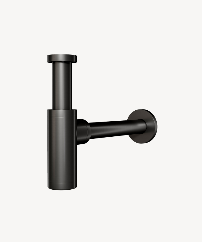 Basin Bottle Trap - Gunmetal