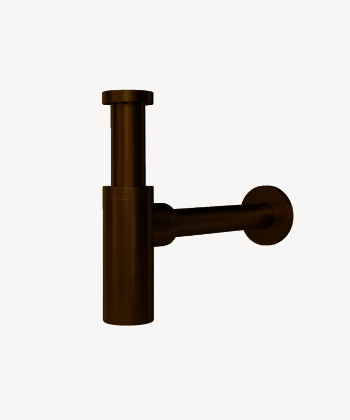 Brushed Moka Basin Trap