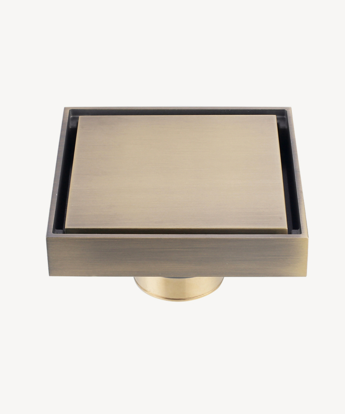 Square Floor Drain - Reversible