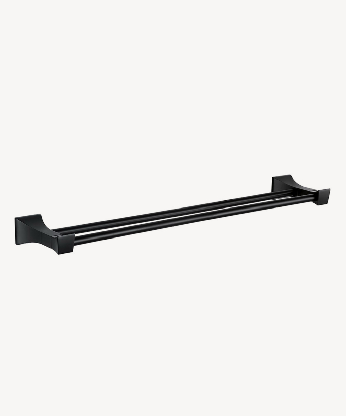 Chloe Wall-Mounted Double Towel Rail