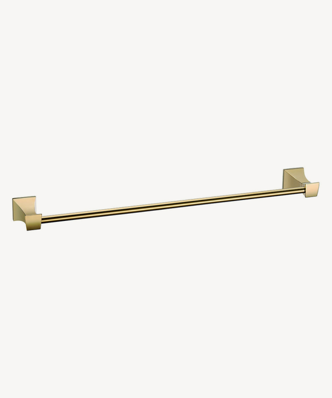 Chloe Wall-Mounted Towel Rail - Gold