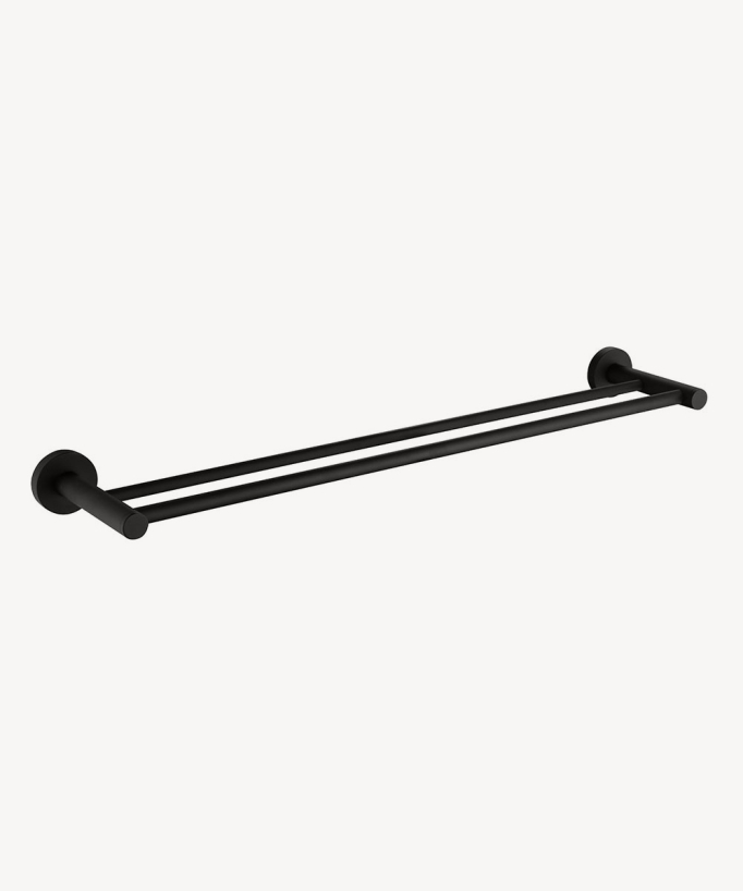 Corbeau Wall-Mounted Double Towel Rail