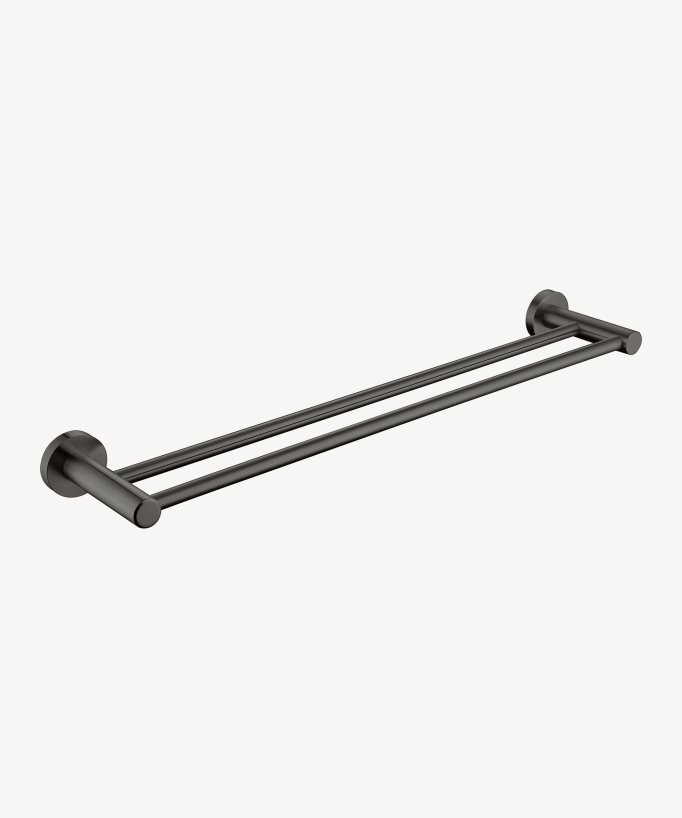 Corbeau Wall-Mounted Double Towel Rail