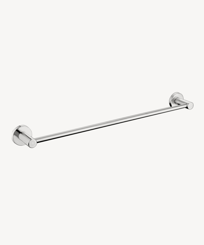 Corbeau Single Towel Rail - Chrome
