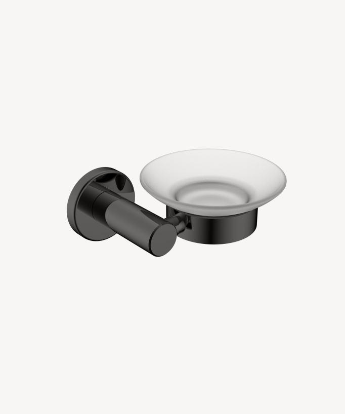 Corbeau Wall-Mounted Soap Dish - Gunmetal