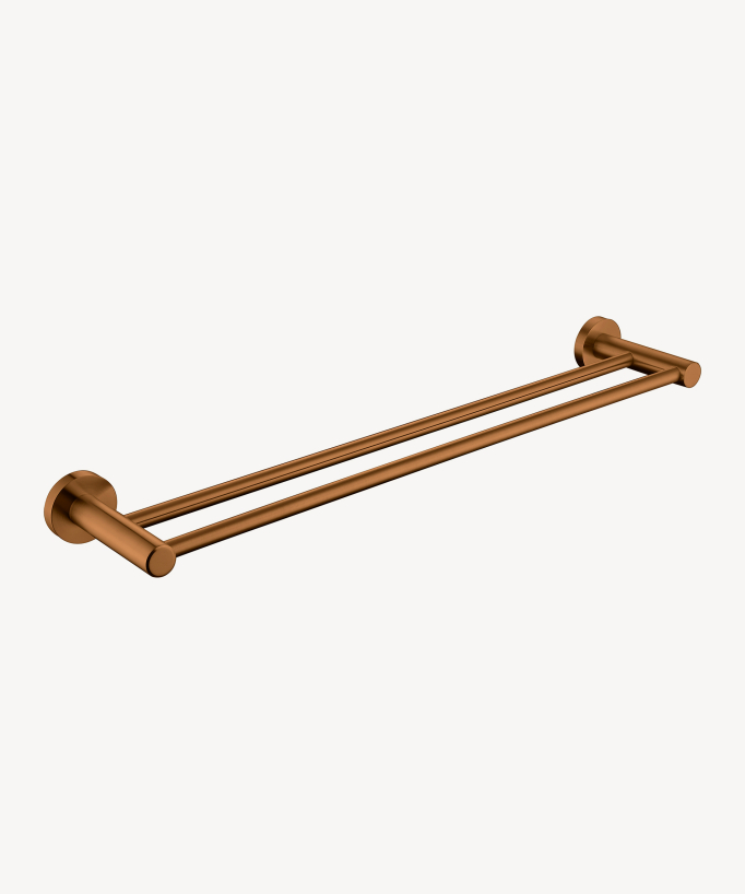Corbeau Wall-Mounted Double Towel Rail